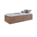 Ver imagem 2 de Cama de Solteiro 78cm com Mesa de Cabeceira Tokio Montana Cj042 Art In Móveis