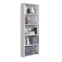 Ver imagem 2 de Estante para Livros Multiuso Organizadora Alta 33cm Funcionale Mo050 Art In Móveis - Branco