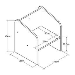 Quarto Infantil Completo Montessoriano Meu Fofinho - Art In - Branco - 5
