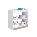 Ver imagem 1 de Trocador de Fraldas Amore 85x45cm 02 Prateleiras TR1080 Meu Fofinho - Branco