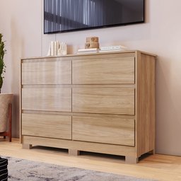 Cômoda 6 Gavetas Layla Casa 812 - 2