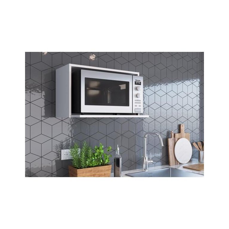 Aéreo Nicho para Forno e Microondas 60x36cm Funcionale Ae060 Mia Coccina - Branco