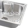 Cuba para Cozinha Pia Inox com Lixeira e Acessórios Carajás e Torneira Aporé Pingoo.casa - 3