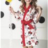 Roupão Infantil Felpudo Mickey e Minnie Algodão Lepper - 1
