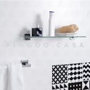 Ver imagem 2 de Acessórios para Banheiro Quadrado 6 Peças São Francisco Pingoo.Casa - Cromado