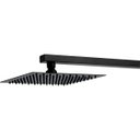 Ver imagem 1 de Ducha Chuveiro Inox 20 com Braço 40cm Mundaú Pingoo.casa - Preto