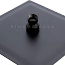 Ver imagem 4 de Ducha Chuveiro Inox 20 com Braço 40cm Mundaú Pingoo.casa - Preto