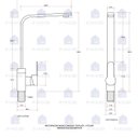 Ver imagem 6 de Cuba para cozinha gourmet pia inox com acessórios carajás e Torneira para cozinha gourmet
