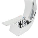 Ver imagem 3 de Torneira para banheiro Misturador Monocomando baixa Itapecuru Pingoo.casa - Cromado - Prata