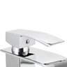 Torneira para Banheiro Cascata Misturador Monocomando Baixa Paraná Pingoo.Casa - Cromado - Cinza Cla - 3