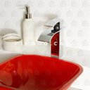 Ver imagem 2 de Torneira para Banheiro Cascata Misturador Monocomando Baixa Paraná Pingoo.Casa - Cromado - Cinza Cla