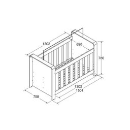 Quarto Infantil com Berço Doce Cheiro - Art In - Branco - 5