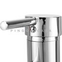 Ver imagem 3 de Torneira para banheiro cascata Misturador Monocomando Alta Xingu PIngoo.casa - Cromado - Prata