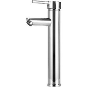 Torneira para banheiro cascata Misturador Monocomando Alta Xingu PIngoo.casa - Cromado - Prata