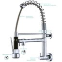 Ver imagem 4 de Cuba para Cozinha Gourmet Pia Inox com Acessórios Carajás e Torneira de Parede para Cozinha