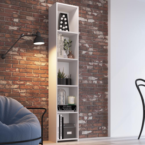 Estante para Livros Multiuso Organizadora Alta 33cm Funcionale MO050 Art In Móveis - Branco
