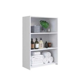 Estante para Livros Multiuso Organizadora Baixa 63cm Funcionale Mo040 Art In Móveis - Branco - 2