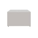 Ver imagem 3 de Plataforma Dupla Retangular Smart Inicial Moderno MDP 100cm Branco Gebb Work