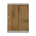 Ver imagem 2 de Modulo Ja Georgia Guarda-roupa Avelã/jequitibá