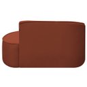 Ver imagem 4 de Kit Divã Recamier Orgânico Marrocos 150cm Lado Direito e 1 Poltronas Amore Bouclé