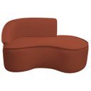 Ver imagem 3 de Kit Divã Recamier Orgânico Marrocos 150cm Lado Direito e 1 Poltronas Amore Bouclé