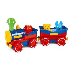 Trenzinho Didático - Trazendo Alegria - Poliplac POL5795 - 1 Trenzinho Didático - Trazendo Alegria - Poliplac POL5795 - 1