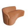 Sofá Curvo Duna 2m Veludo Terracota - Am Interiores - 3