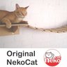 Kit Play Gatos 2 Prateleiras Grandes + Ponte Nekocat Cj 3pcs - 6