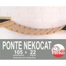 Kit Play Gatos 2 Prateleiras Grandes + Ponte Nekocat Cj 3pcs - 2