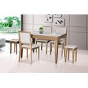 Ver imagem 2 de Conjunto Kit 2 Cadeiras de Madeira Sala de Jantar Sila:mel