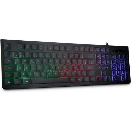 Teclado Gamer Multimidia Black Eagle Preto Fortrek - 2