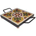 Ver imagem 1 de Descanso de Panela Apoio de Mesa Ladrilho Hidráulico P- Travessa Ladrilho B1
