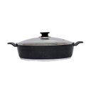 Ver imagem 1 de Frigideira Granito Preto Gourmet Antiaderente Javali Aa 30cm