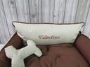 Ver imagem 4 de Cama G Bege e Marrom Pet Colchão para Cachorro G Caminha Caes e Gatos Personalizada com Nomes