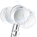 Ver mais imagens de Ducha Chuveirinho de Mao Higienico Com Filtro Alta Pressao Ergonomico Ajustavel Chuveiro Pulveriza