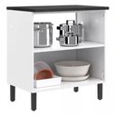 Ver imagem 2 de Balcão de Cozinha Itatiaia em Aço New Premium 2 Portas Branco