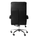 Ver imagem 4 de Cadeira de Escritório Big Presidente Pu Preta Base Giratória Cromada Altura Ajustável