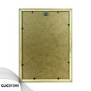 Ver imagem 3 de Kit 10 Moldura A4 21x30cm com Fundo sem Vidro Certificado Quadro Decorativo Imagem:carvalho