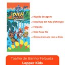 Ver imagem 6 de Toalha de Banho Infantil Patrulha Canina Menino Felpuda Algodão Praia Piscina Lepper