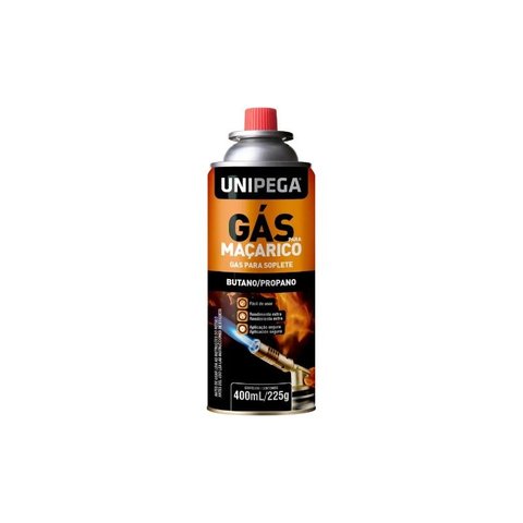 Gás para Maçarico Unipega 400 ml / 225 g