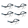 5 Óculos Proteção Frontal Lateral Contra Lesões nos Olhos - 2