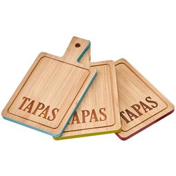 Conjunto de Mini Tábuas para Queijo Hauskraft em Bambu 3 Peças - 1