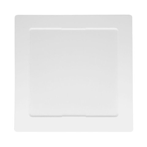 6 Painéis Placa de Led Taschibra 18w Lys Quadrado Embutir 3000k Luz Quente