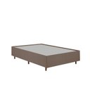 Ver imagem 2 de Cama Box Casal Estofada em Madeira Maciça Base Reforçada Santorini Espresso Móveis Marrom