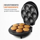 Ver imagem 3 de Máquina de Cupcake Mondial Pratic Preto/inox 1000w 127v - Ck-01
