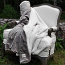 Ver imagem 2 de Cobertor King Microfibra Plush Liso Sherpa - Domani Merlot