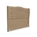 Ver imagem 1 de Cabeceira de Cama Box Queen 160 Cm Dubai Premium - Veludo Bege Escuro