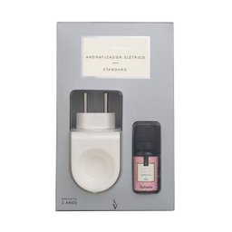Aromatizador Elétrico Standard Branco Bivolt com Essência Aromática Peônia Graden - 1