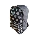 Ver imagem 3 de Mochila Juvenil Preta C/ Bolinhas Prata Up4you