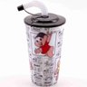 Copo 3D Com Canudo Dobrável Gibi 550ml - Turma Da Mônica - 2